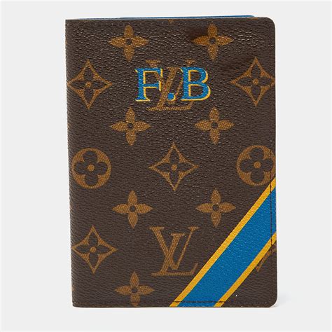 lv back cover|Passport Cover Monogram Canvas .